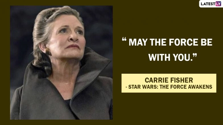 Carrie Fisher Birthday Anniversary: 10 Princess Leia Quotes From Star Wars That You Should Check Out