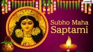 Maha Saptami 2021 Date: Significance of Day 2 of Durga Puja, Shubh Muhurat and Puja Vidhi To Worship Goddess Durga