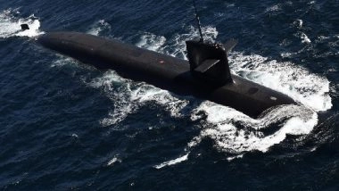World News | US Submarine Hits Underwater Object in Pacific Ocean: Navy