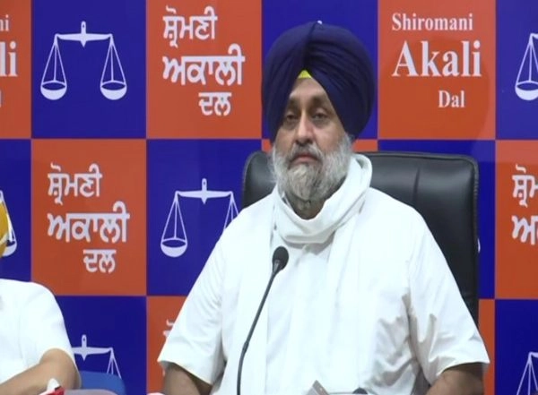 India News | CM Channi Compromising  Interests of Punjab to Save His Chair, Says Sukhbir Singh Badal