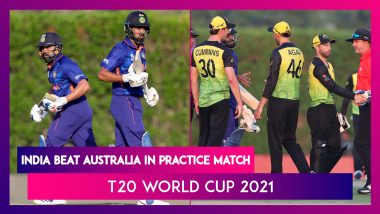 T20 World Cup 2021 India Beat Australia in Warm up Match