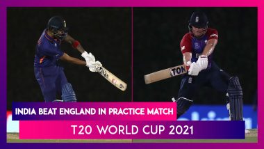 T20 World Cup 2021: India Beat England in Warm-up Match