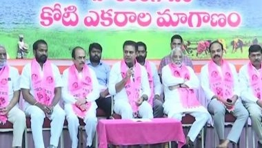 India News | TRS Telangana Presidential Elections to Be Held on October 25