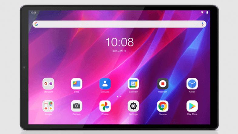 Lenovo Tab K10 With 10.3-inch FHD Display &amp; MediaTek Helio P22T SoC Launched in India; Check Prices and Specifications