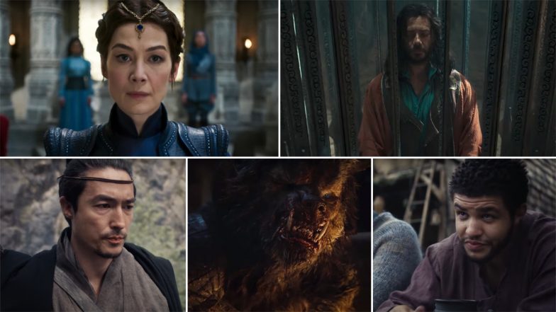 The Wheel of Time Trailer: Rosamund Pike’s Amazon Prime Video Series Takes You on a Magical World With Scary Actions! (Watch Video)