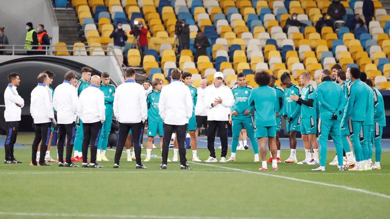 Shakhtar Donetsk vs Real Madrid, UEFA Champions League 2021-22 Live Streaming Online: Get Free Live Telecast of Football Match in IST