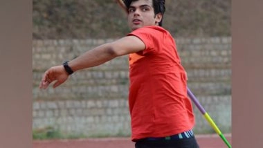 Sports News | Olympic Gold Medallist Neeraj Chopra Returns to Training