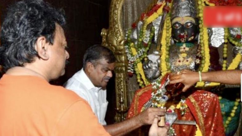 Ram Gopal Varma Offers Liquor to God As His Film 'Konda' Launches in Warangal