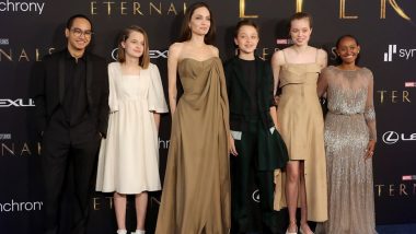 Eternals: Angelina Jolie Brings Her Five Children For The Premiere Of Her Upcoming Superhero Film! (View Pics)