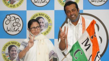 Leander Paes, Tennis Star, Joins Trinamool Congress in Goa in Presence of West Bengal CM Mamata Banerjee