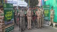 India News | 10 ITBP Cycle Rallies Conclude at Rajghat in Delhi on Mahatma Gandhi's Birth Anniversary