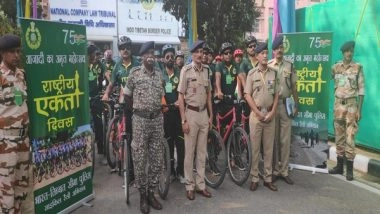 India News | 10 ITBP Cycle Rallies Conclude at Rajghat in Delhi on Mahatma Gandhi's Birth Anniversary