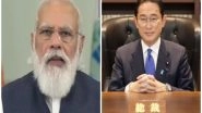 World News | PM Modi Discuss Cooperation Between India-Japan During 1st Phone Call with New PM Kishida