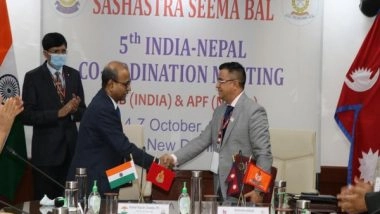 India News | India-Nepal Agree to Enhance Coordination, Cooperation Between Border Guarding Forces