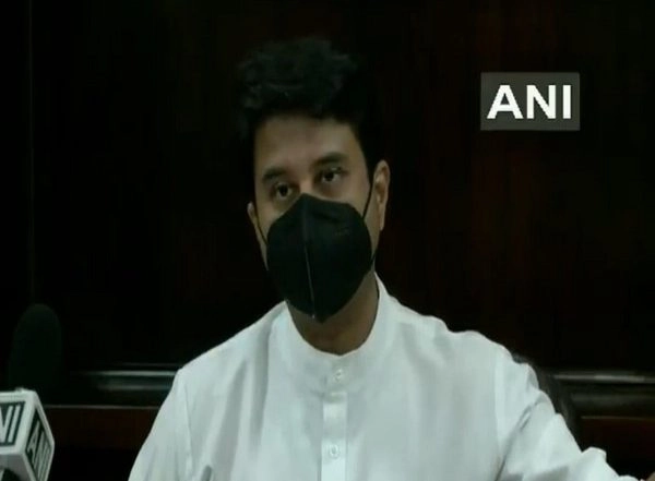 India News | Union Minister Jyotiraditya Scindia Inaugurates Greenfield Sindhudurg Airport in Maharashtra; First Flight Takes off