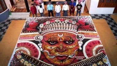 India News | Kerala: Artist Uses Bakery Products to Create Theyyam Art