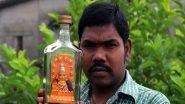 India News | Odisha Miniature Artist Crafts Eco-friendly Idol of Goddess Durga Inside Bottle; Seeks Blessings to Free People from Covid-19