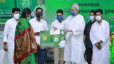 India News | Odisha CM Naveen Patnaik Distributes Smart Health Cards in Mayurbhanj