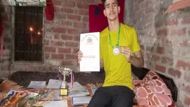 Sports News | National Gold Medallist Sprinter Lokesh Struggling for Basic Amenities Like Milk