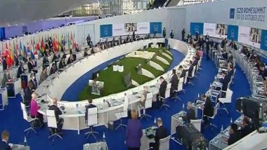 World News | G-20 Leaders Take Part in Third Session Addressing Sustainable Development in Rome