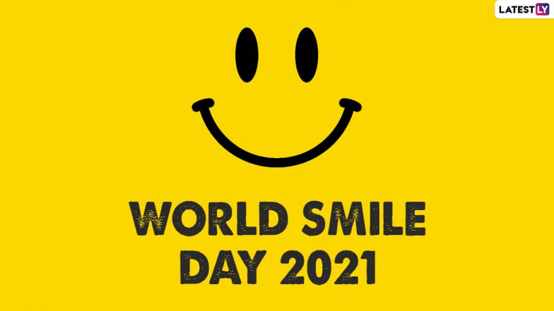 World Smile Day 2021 Greetings & Quotes: Netizens Spread a Cheery Vibe Online With Sweet Messages, Wishes, Images and Wallpapers