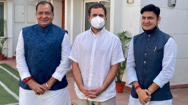 Uttarakhand Transport Minister Yashpal Arya, His MLA Son Sanjeev Resign from BJP, Join Congress