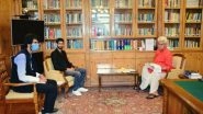 India News | J-K Students Association Delegation Calls on Manoj Sinha, Discuss Issues of Students