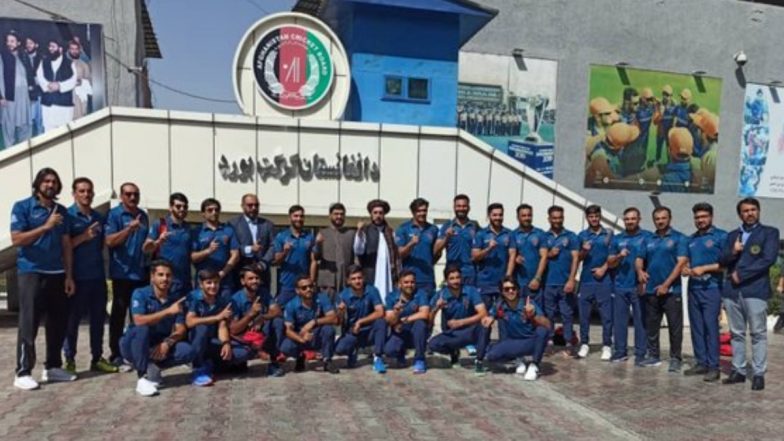 Afghanistan Cricket Team Leaves from Kabul for ICC T20 World Cup 2021