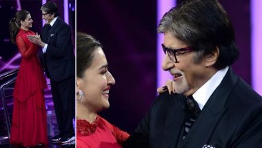 Kaun Banega Crorepati 13: Amitabh Bachchan Relives His College Days While ‘Ballroom Dancing’ With Kriti Sanon on the Sets of the Show