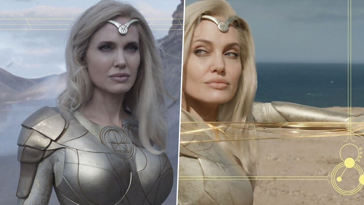 Hollywood News Eternals Star Angelina Jolie Opens Up About Her Marvel Movie Character Thena