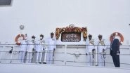 India News | Indian Coast Guard Ship 'Sarthak' Dedicated to the Nation