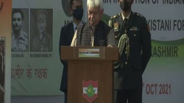 Infantry Day 2021: Jammu and Kashmir Marching Towards Prosperity, Development, Says Lieutenant Governor Manoj Sinha