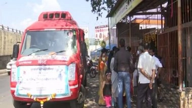 India News | BMC Conducts Mobile C0VID-19 Vaccination in Mumbai