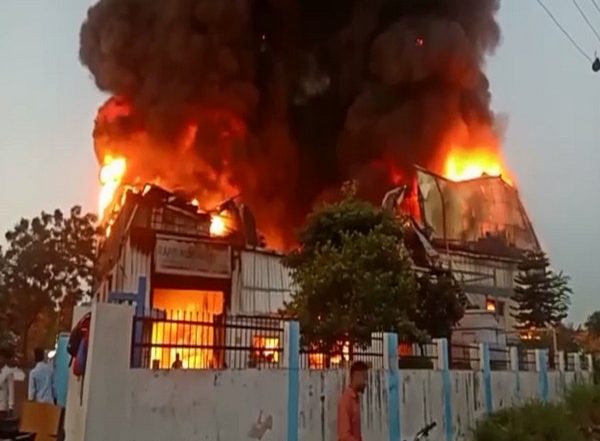 India News | Fire at Factory in Haridwar's Sidcul, No Casualty Reported