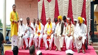 India News | BJP Leader BA Basavaraja Campaigns for Party Candidate Ramesh Bhusanur for Sindagi Bypoll