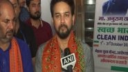 India News | Those Questioning Need for Ram Temple Now Offering Prayers in Ayodhya, Says Anurag Thakur