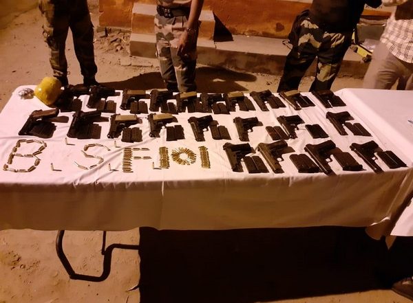 Punjab: BSF Recovers Bag Containing Arms and Drugs from Ferozepur