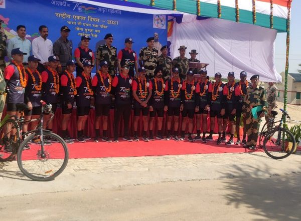 India News | Azadi Ka Amrit Mahotsav: BSF Gujarat Organises Cycle Rally