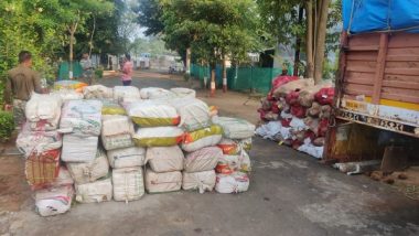 Andhra Pradesh: Cannabis Worth Rs 2 Crore Seized in East Godavari's Chintoor