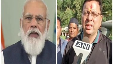 India News | U'khand CM Says PM Modi Enquired About Rescue, Relief Work in Calamity-affected Areas