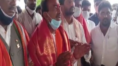 India News | BJP to Field Ex-Telangana Minister Etela Rajender in Huzurabad Assembly By-poll