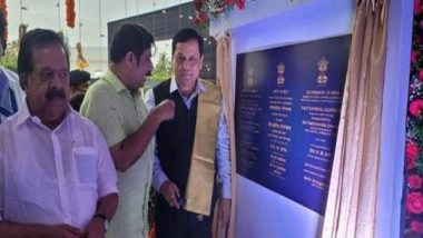 India News | Shipping Minister Sonowal Inaugurates Valiyazhikkal Lighthouse in Kerala
