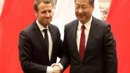 World News | Macron, Xi Discuss Afghanistan Situation in Phone Call