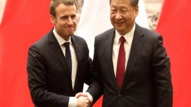 World News | Macron, Xi Discuss Afghanistan Situation in Phone Call