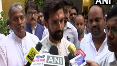 India News | Rahul Gandhi, Lalu Prasad, Rajnath Singh Visit Chirag Paswan, Pay Tributes to Ram Vilas Paswan