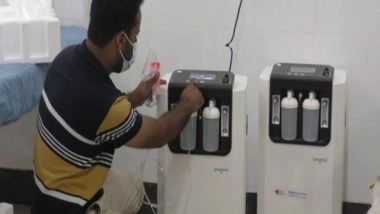 India News | J-K: Army Donates 50 Oxygen Concentrators to Health Officials of Rafiabad