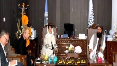 World News | UN Special Envoy Meets with Taliban Minister, Discusses Possible Support for Afghans