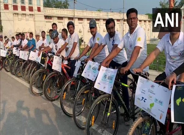 India News | Cycle Rally Organised in Agartala to Celebrate 'Azadi Ka Amrit Mahotsav'