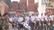 India News | 'Azadi Ka Amrit Mahotsav': Paramilitary Forces' to Organise Cycle Rally for Carrying Legacy of Freedom Fighters