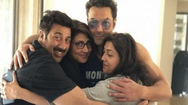 Entertainment News | On Sunny Deol's Birthday, Brother Bobby Shares Group Picture of His Siblings